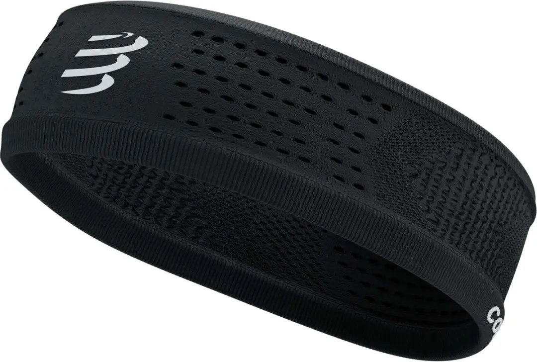 Compressport Thin Headband On/Off - One Size - Zwart