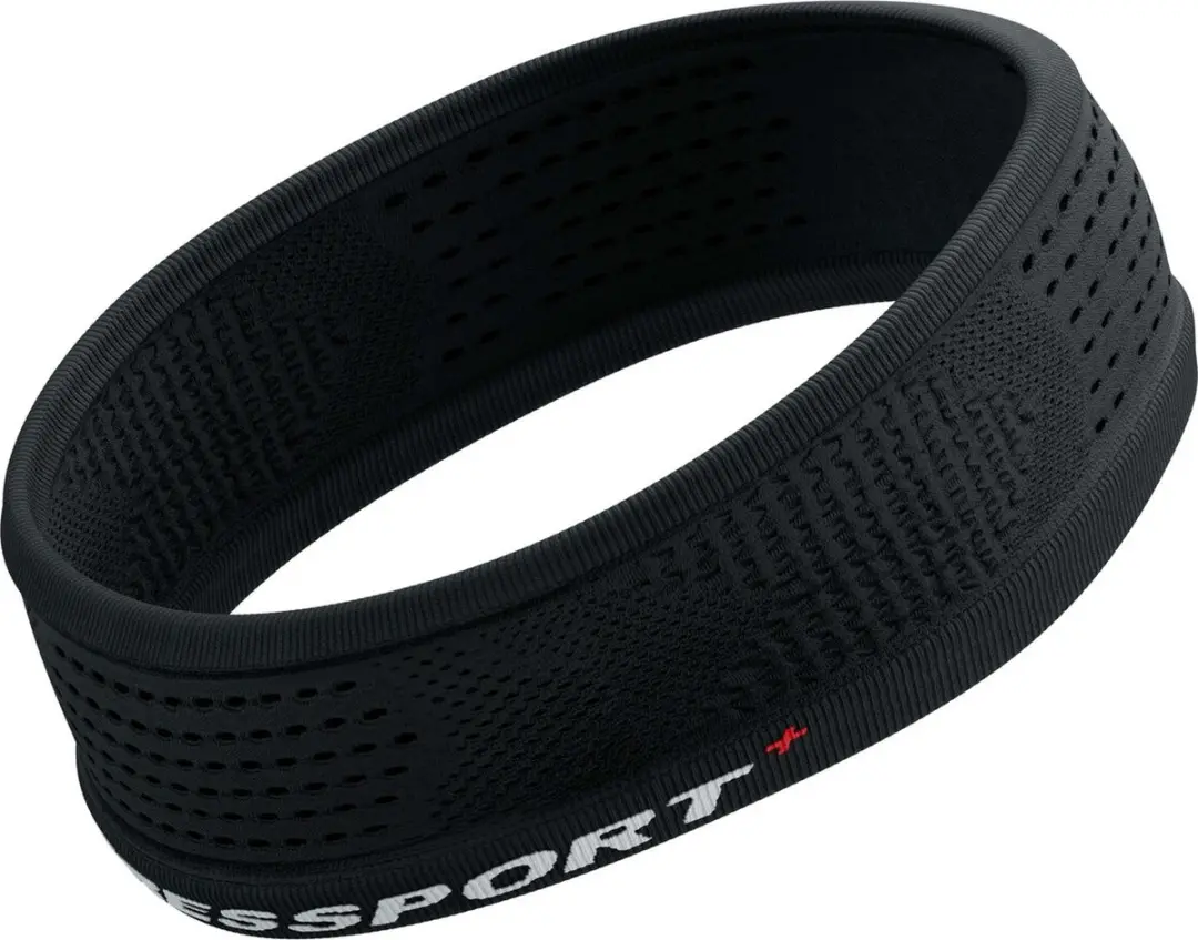 Compressport Thin Headband On/Off - One Size - Zwart