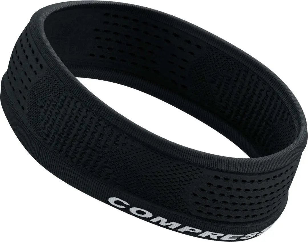 Compressport Thin Headband On/Off - One Size - Zwart