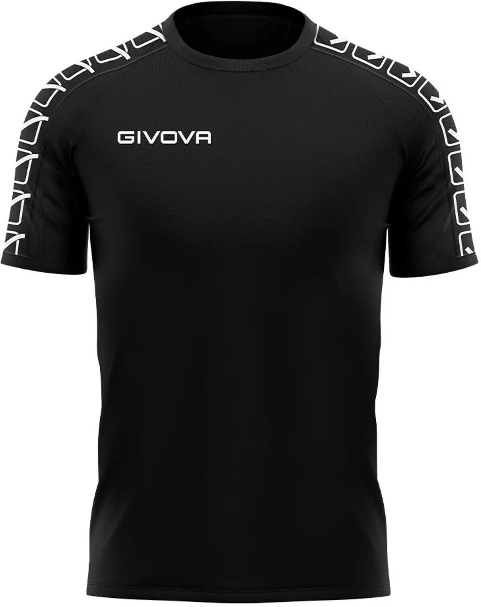 Givova Sportshirt Katoenband Zwart - XXL - afbeelding 2 van 2