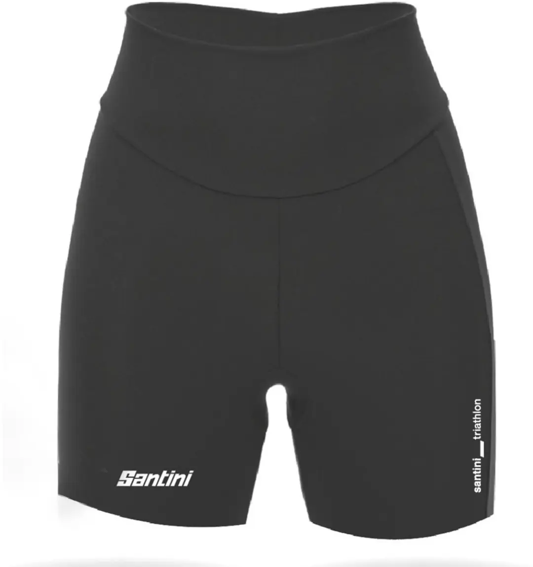 Santini Vibe Korte Broek - Zwart - S