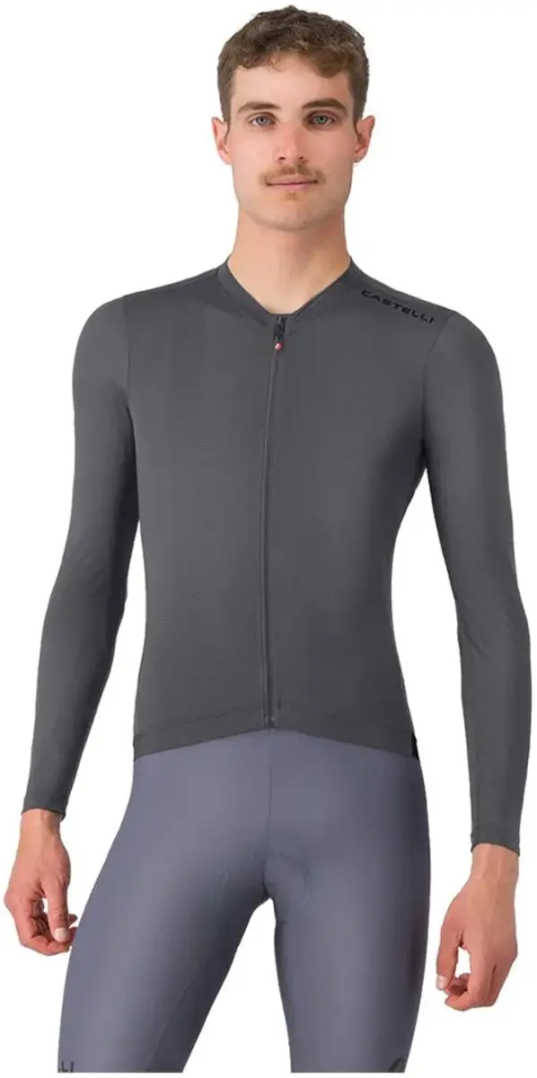 Castelli Espresso 2 Trui Met Lange Mouwen Grijs S Man