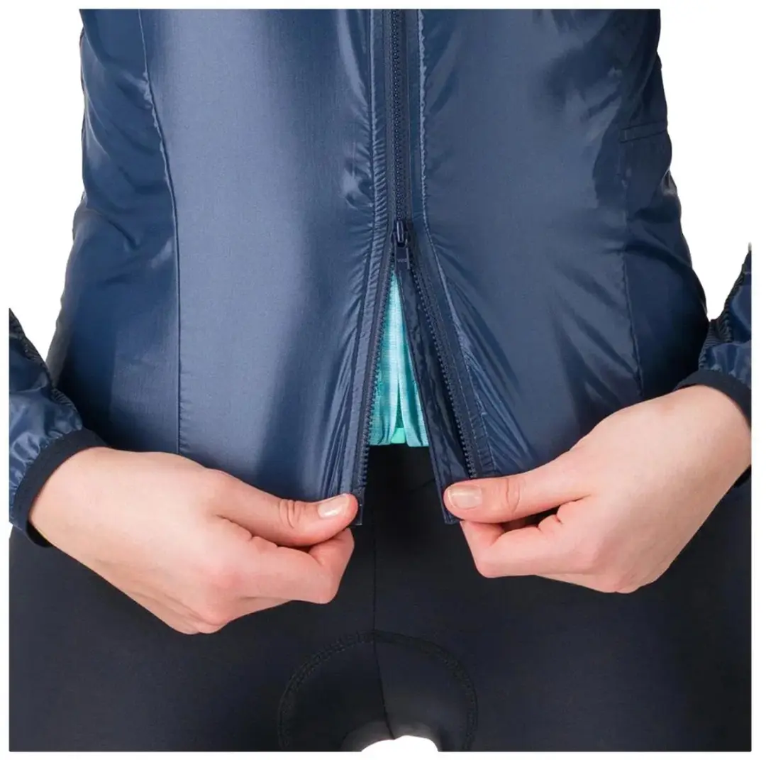 Castelli Aria Shell 2 Jas - M - Belgian Blue