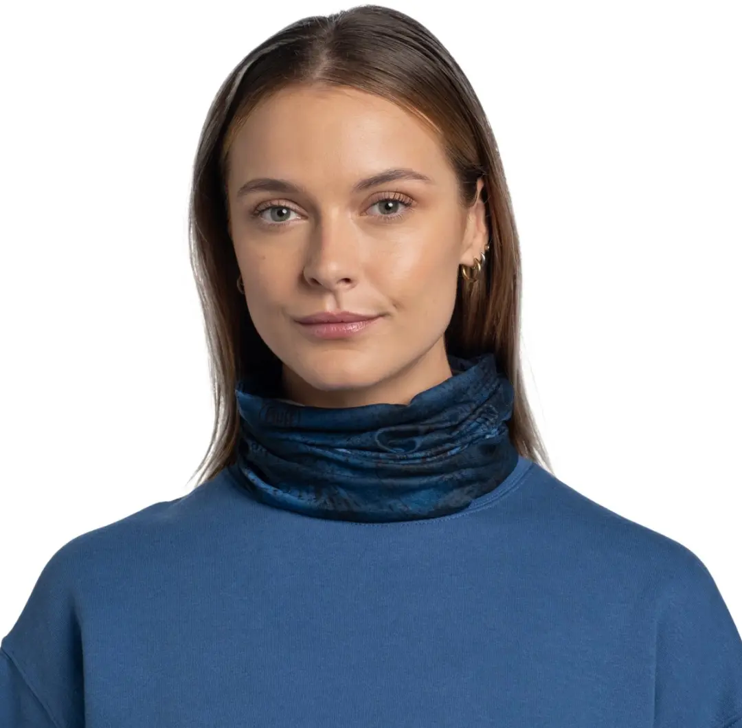 Buff Original EcoStretch SINEB Nekwarmer - Blauw