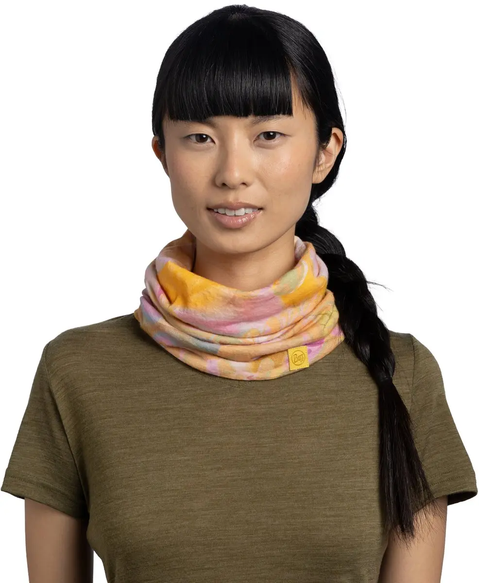 Buff Lightweight Merino Wool Neckwear Esmerald Multi