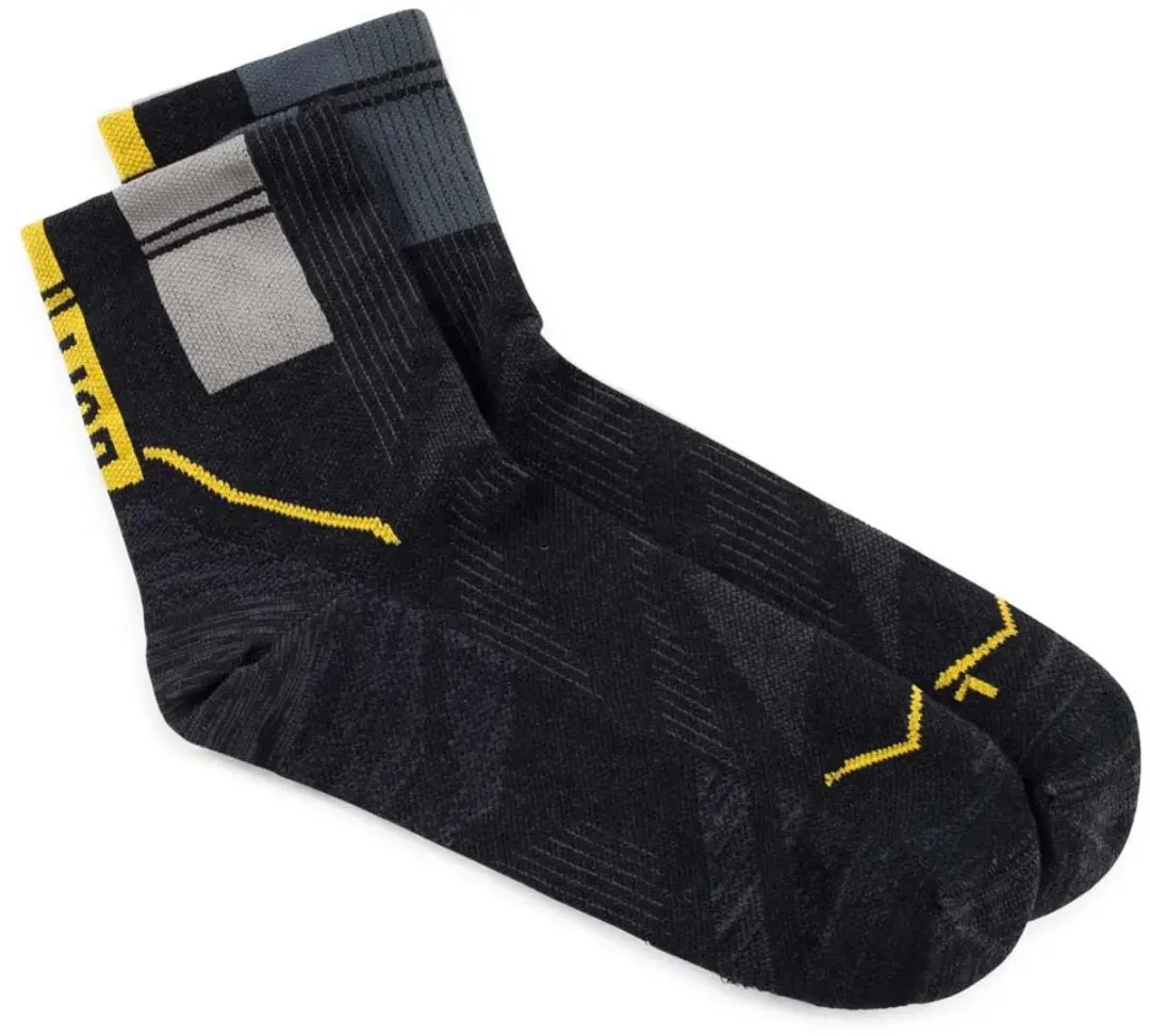 Buff Coolnet Quarter Hardloopsokken - 36-38 - Graphite