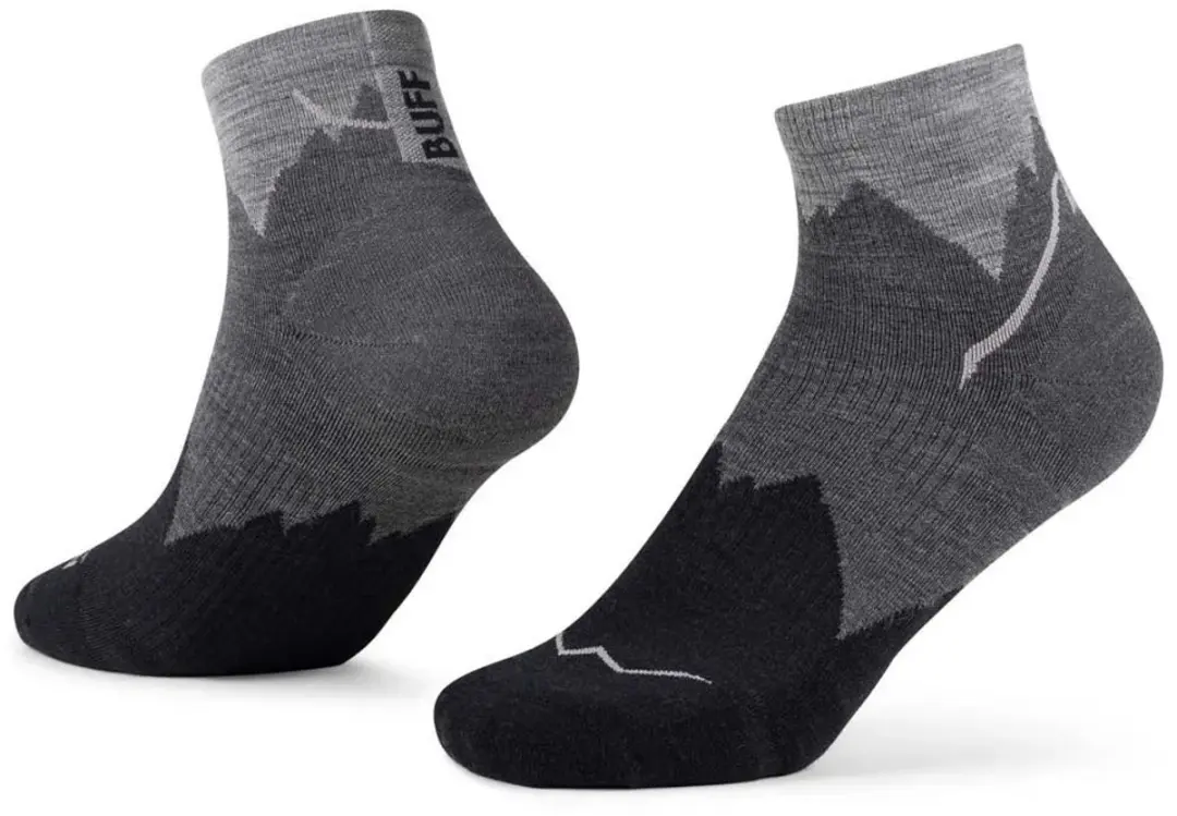 Buff Lightweight Merino Quarter Hardloopsokken - 42-44 - afbeelding 6 van 6