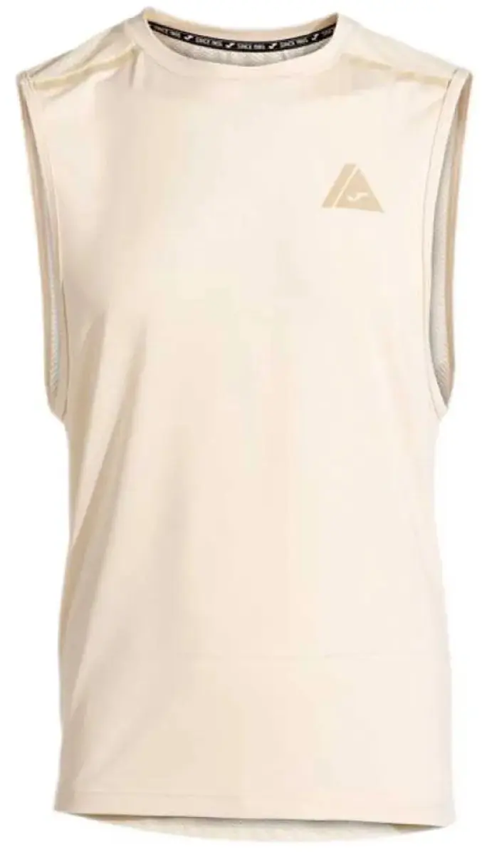 Joma Indoor Gym Mouwloos T-shirt Beige M Man
