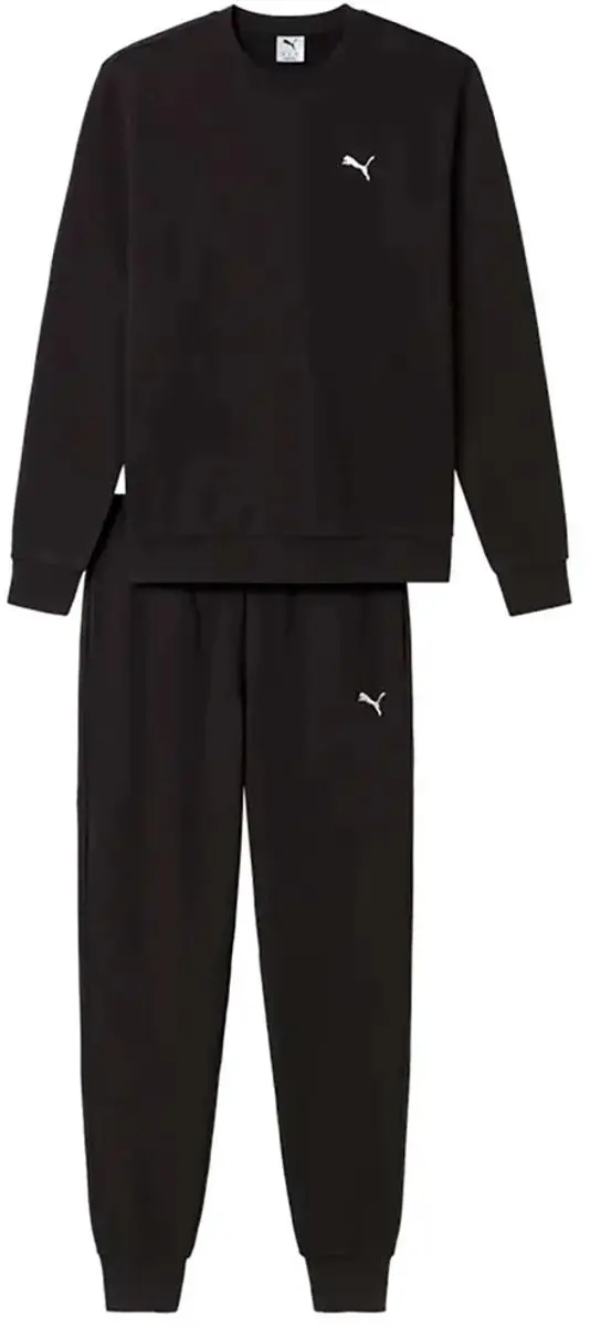 Puma Essential Crew Trainingspak Zwart S Man