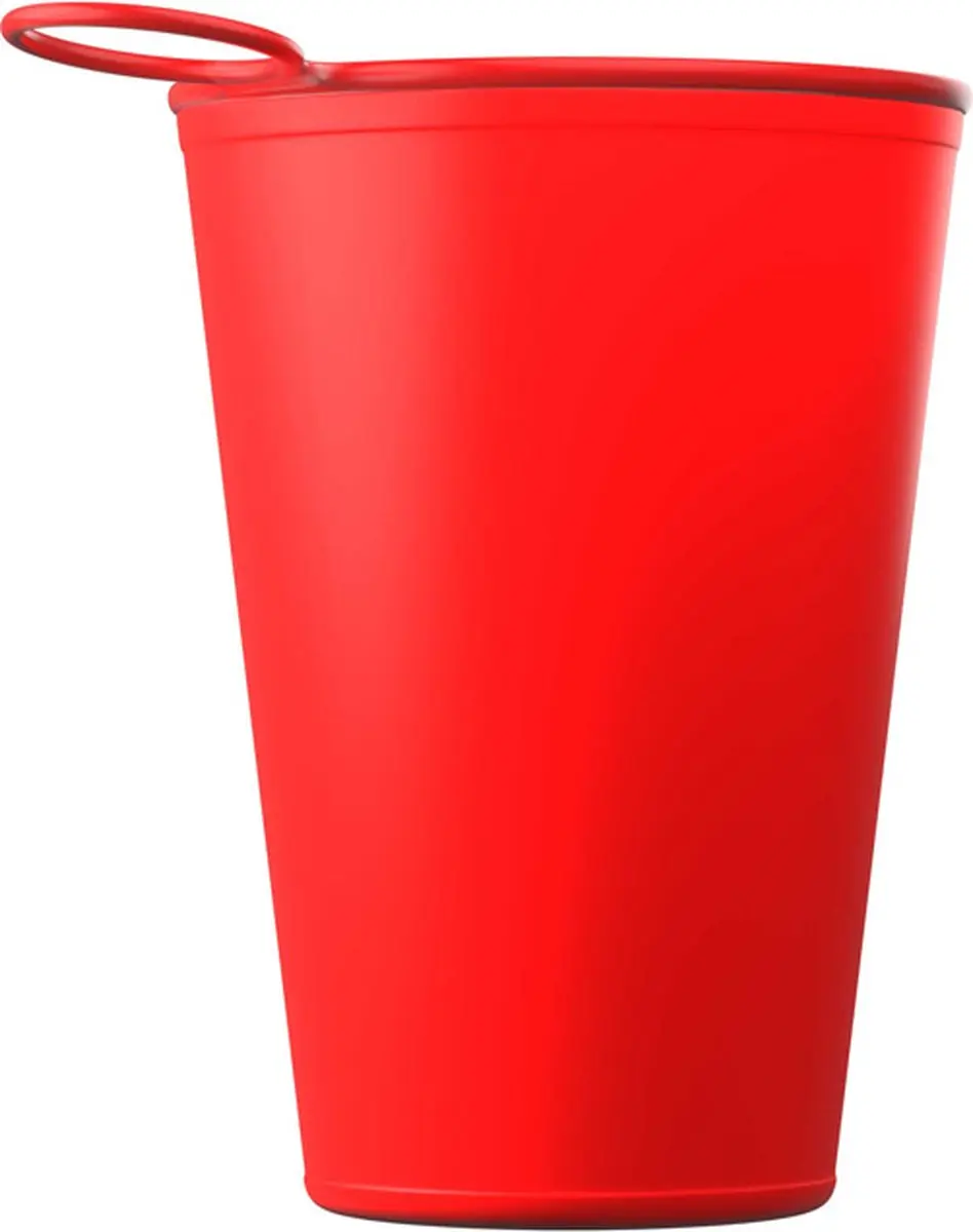 Compressport Fast Cup 200ml - 4-Seizoenen - Rood - afbeelding 6 van 6