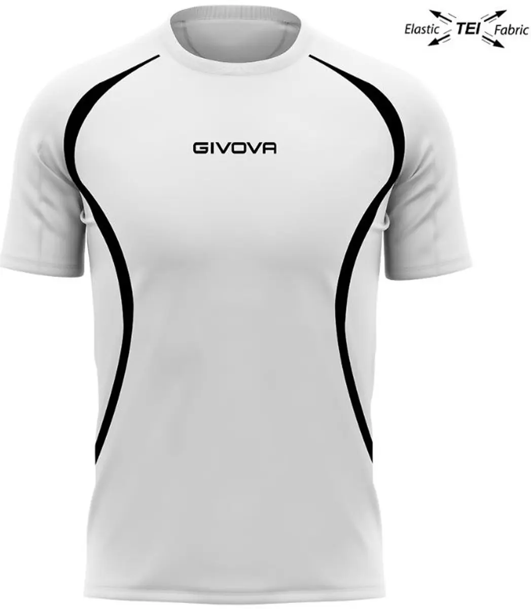 Givova Hardloopshirt Unisex Running - Wit - S - afbeelding 3 van 3