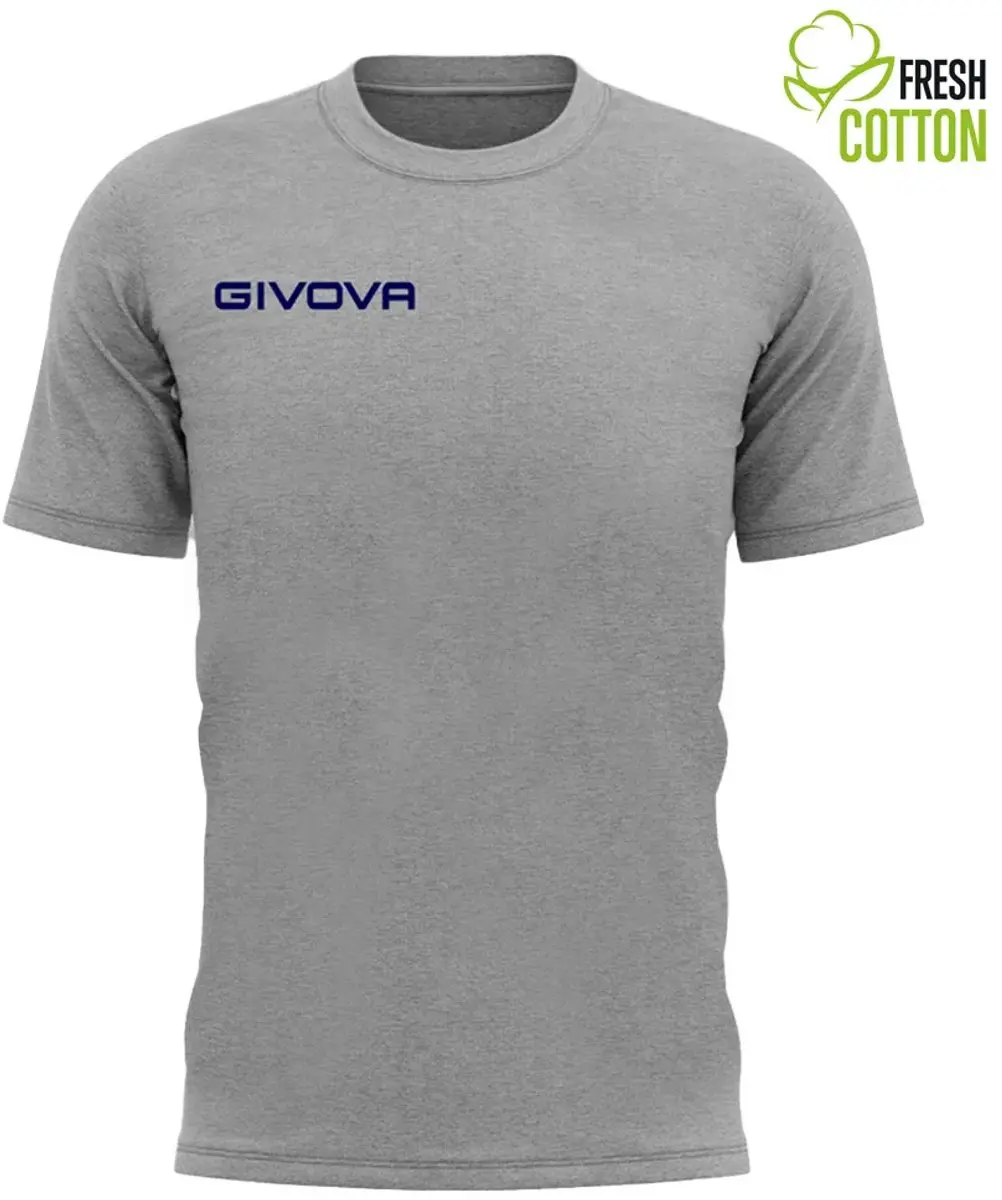 Givova Fresh Melange T-shirt - Grijs - 2XL - afbeelding 2 van 2