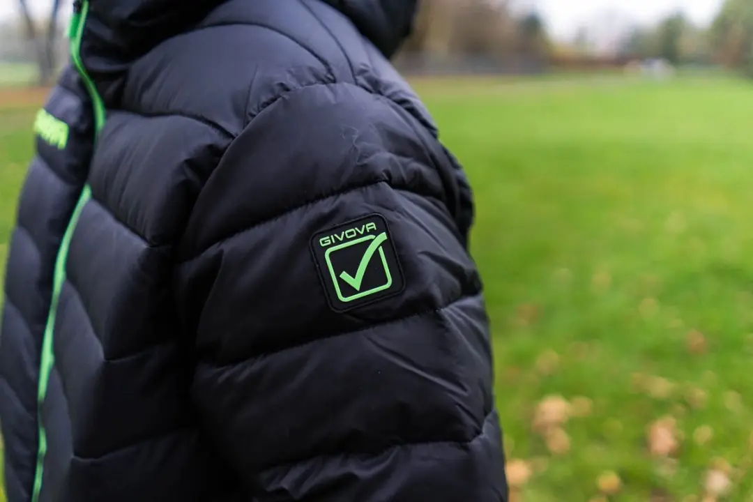 Givova Olanda Jas - Groen/Zwart 2XL