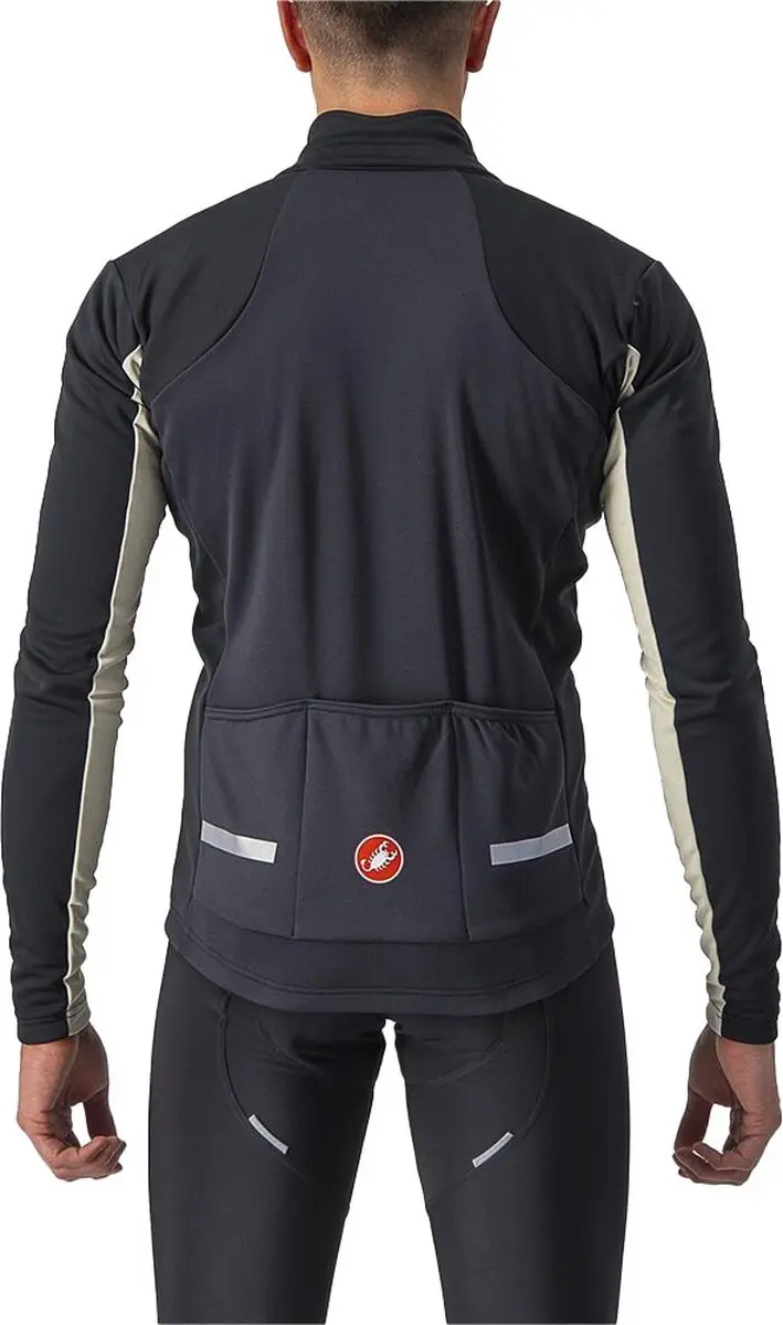 Castelli Mortirolo 6s Jas - Zwart L - afbeelding 2 van 6