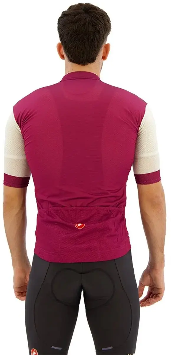 Castelli Giro d'Italia Fuori Fietsshirt Paars/Wit - afbeelding 3 van 6