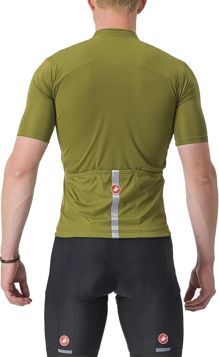 Castelli Classifica Wielertrui - Korte mouwen - S - Avocado Green - afbeelding 2 van 6