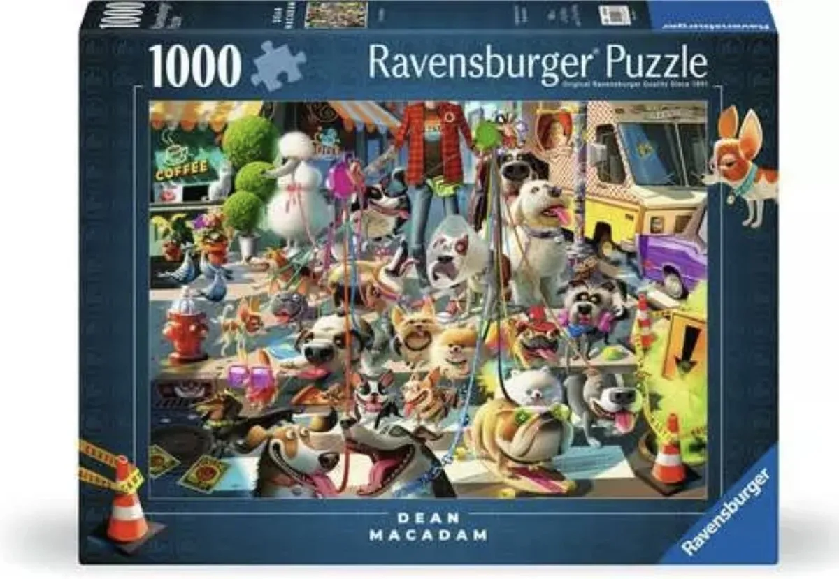 Ravensburger The Dog Walker 1000 Puzzeldelen