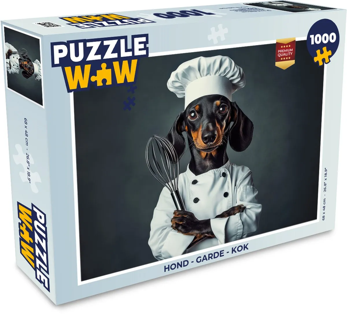 PuzzleWow Legpuzzel 1000 Stuks