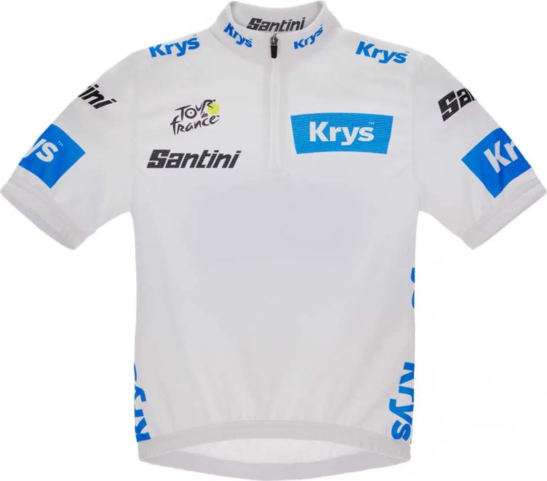 Santini Tour De France Best Young Rider Wielertrui 152cm - Wit