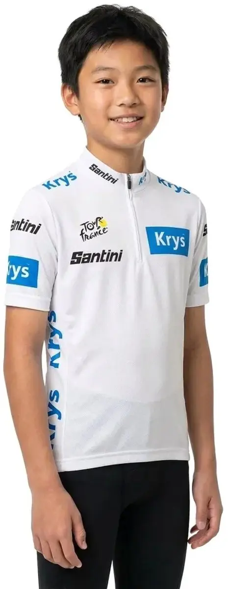 Santini Tour De France Best Young Rider Wielertrui 152cm - Wit