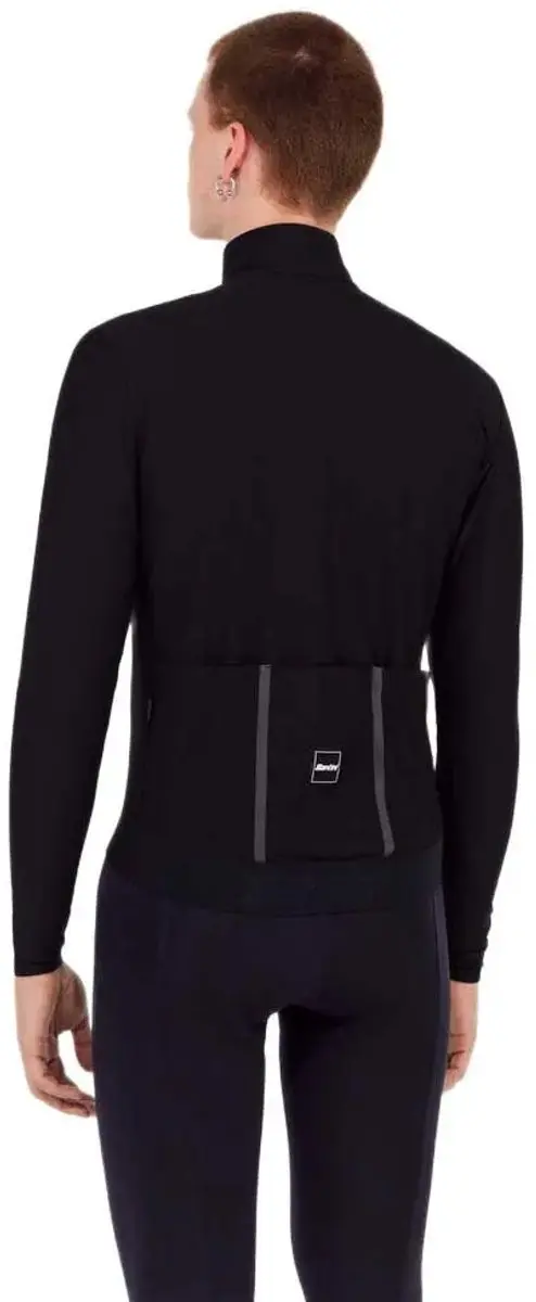 Santini Redux Power Wool Thermo Jas - S - Zwart - afbeelding 2 van 4