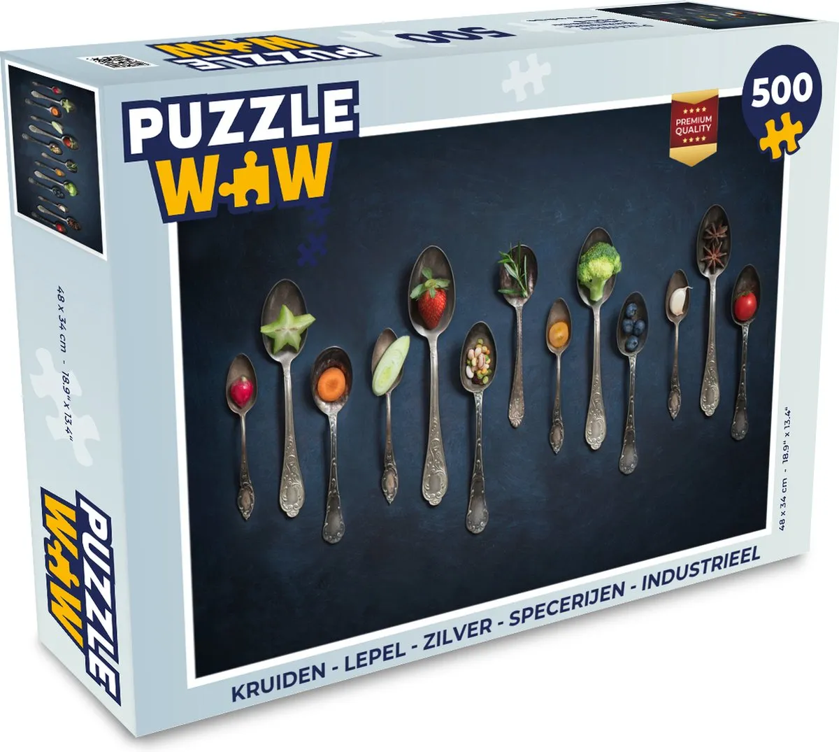 PuzzleWow Kruiden Lepel Puzzel 500 Stuks