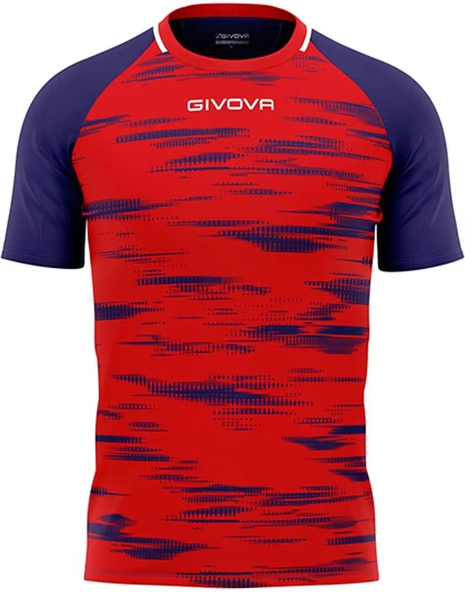 Givova Pixel Sportshirt - Rood - XXS - afbeelding 2 van 3