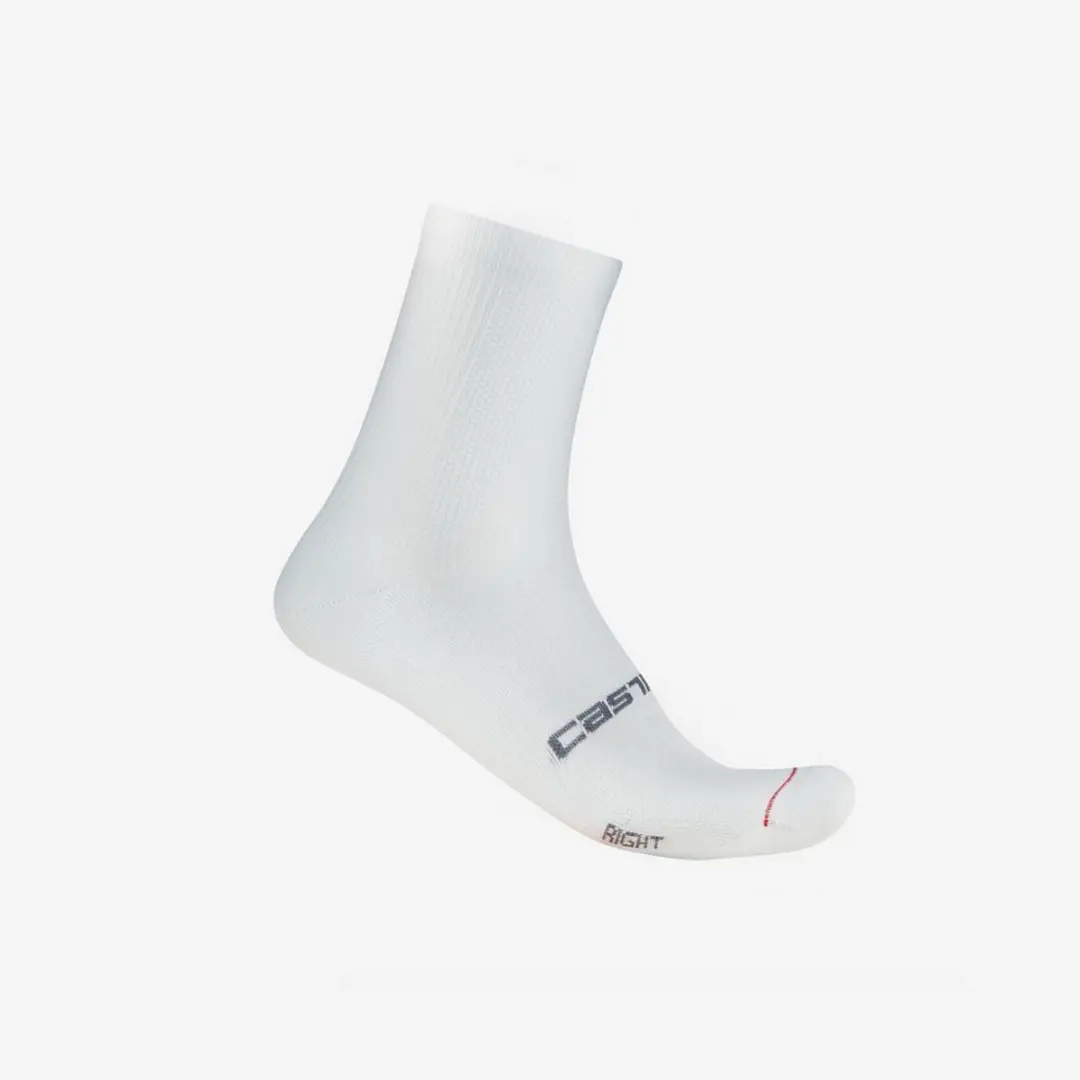 Castelli Espresso 2 W 12 Sock 4525063-001 - Witte sok - Maat 35-39 - afbeelding 5 van 6