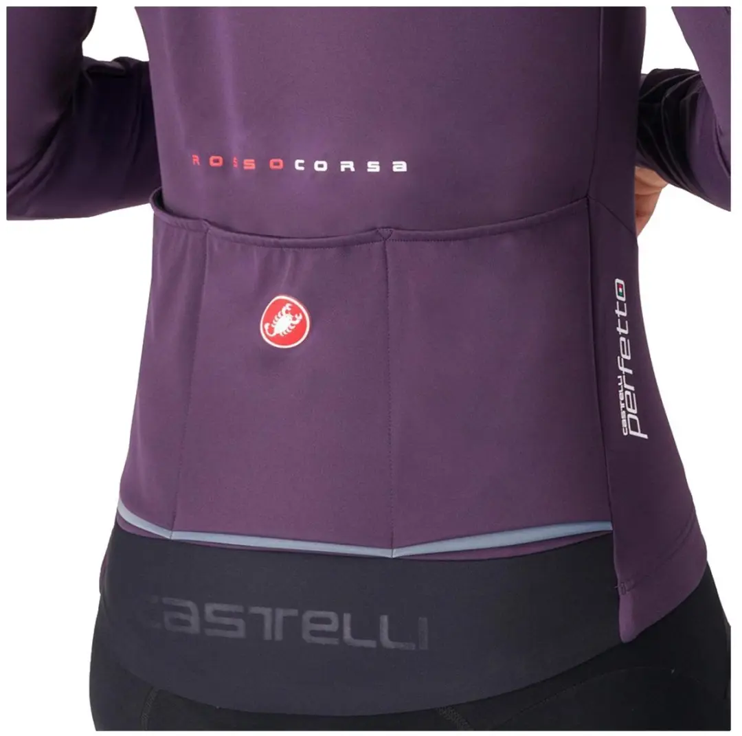 Castelli Perfetto Air Jas XS - Paars - afbeelding 2 van 6