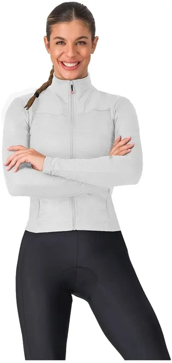 Castelli Sfida 3 Trui Met Lange Mouwen Grijs M Vrouw