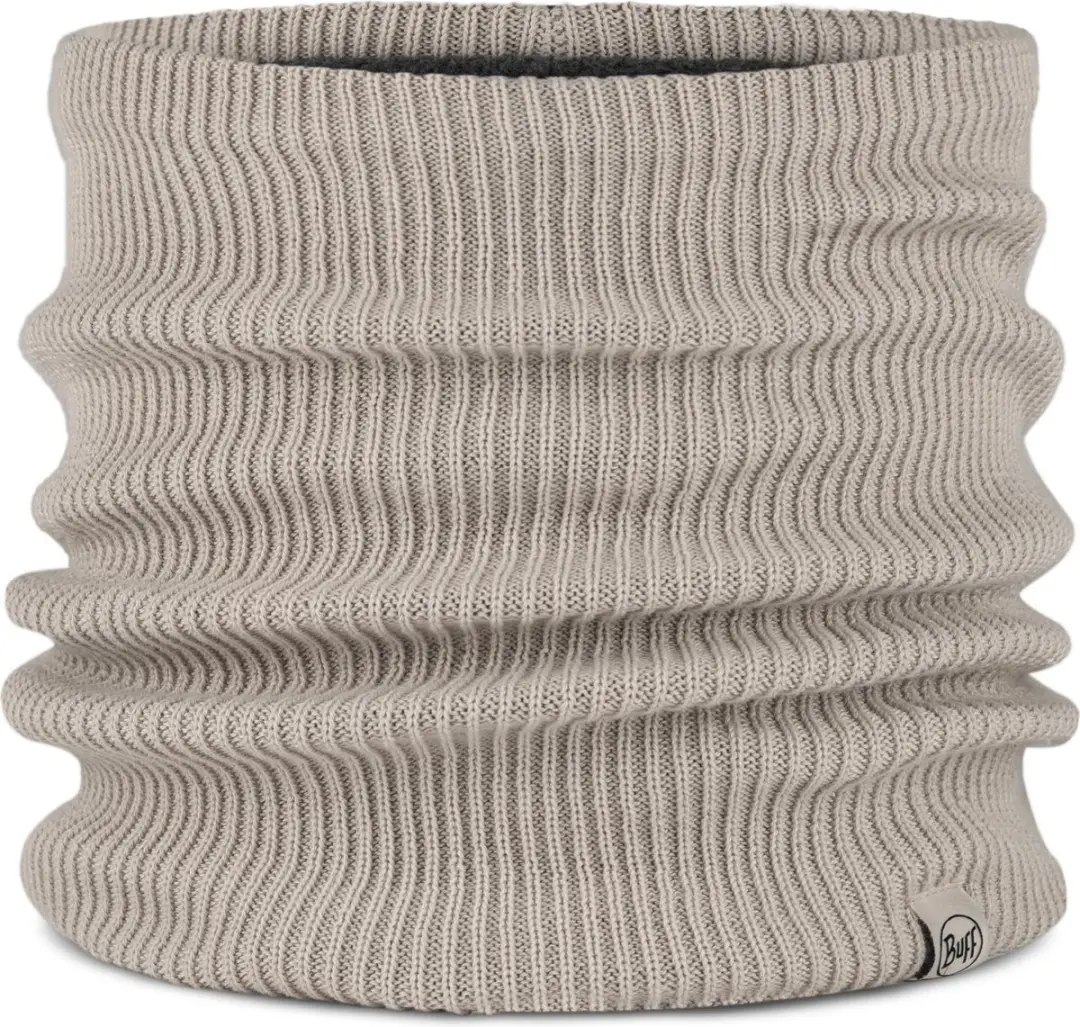 BUFF© Knitted & Fleece Nekwarmer RENVI BIRCH GRAY