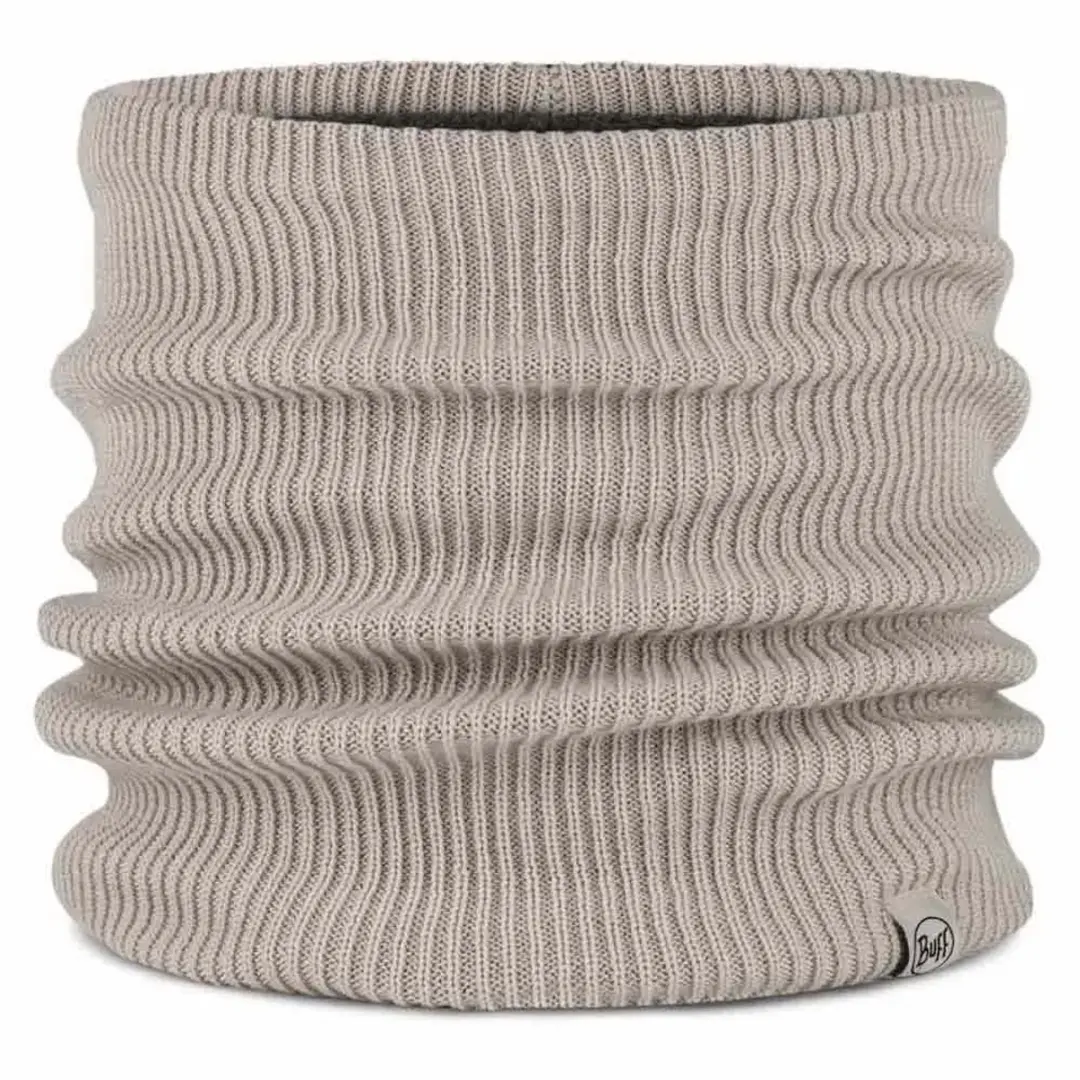 BUFF© Knitted & Fleece Nekwarmer RENVI BIRCH GRAY - Nekwarmer