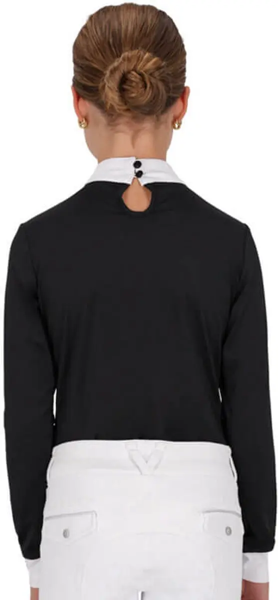 Wedstrijdshirt QHP Amilara Junior Zwart