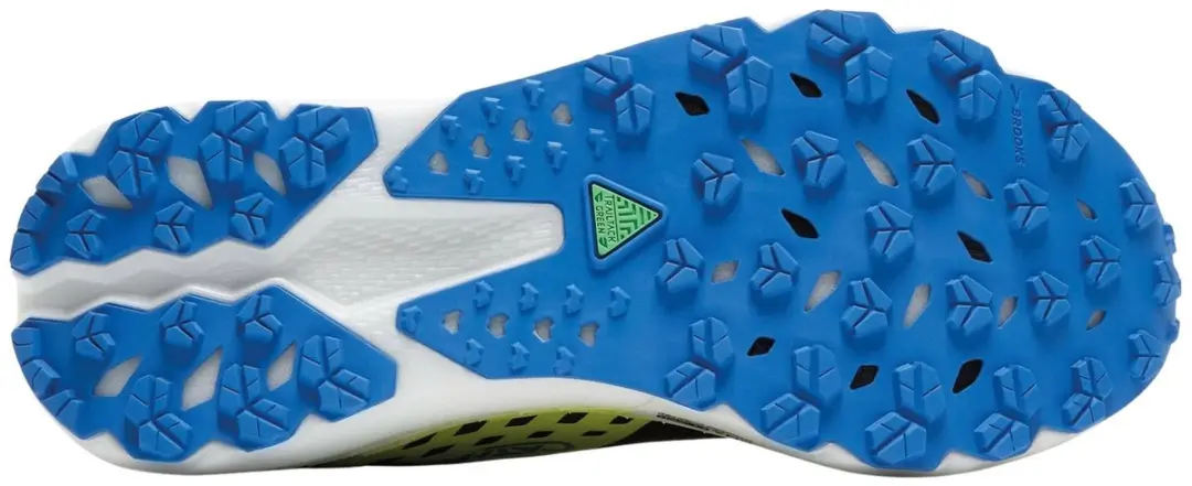 Brooks Catamount 4 Trailrunningschoenen Heren - 45 - Zwart/Geel/Blauw - afbeelding 6 van 6
