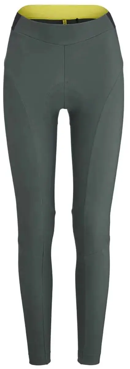 Mavic Aksium Thermo Lange Broek Zonder Bretels Groen S Vrouw