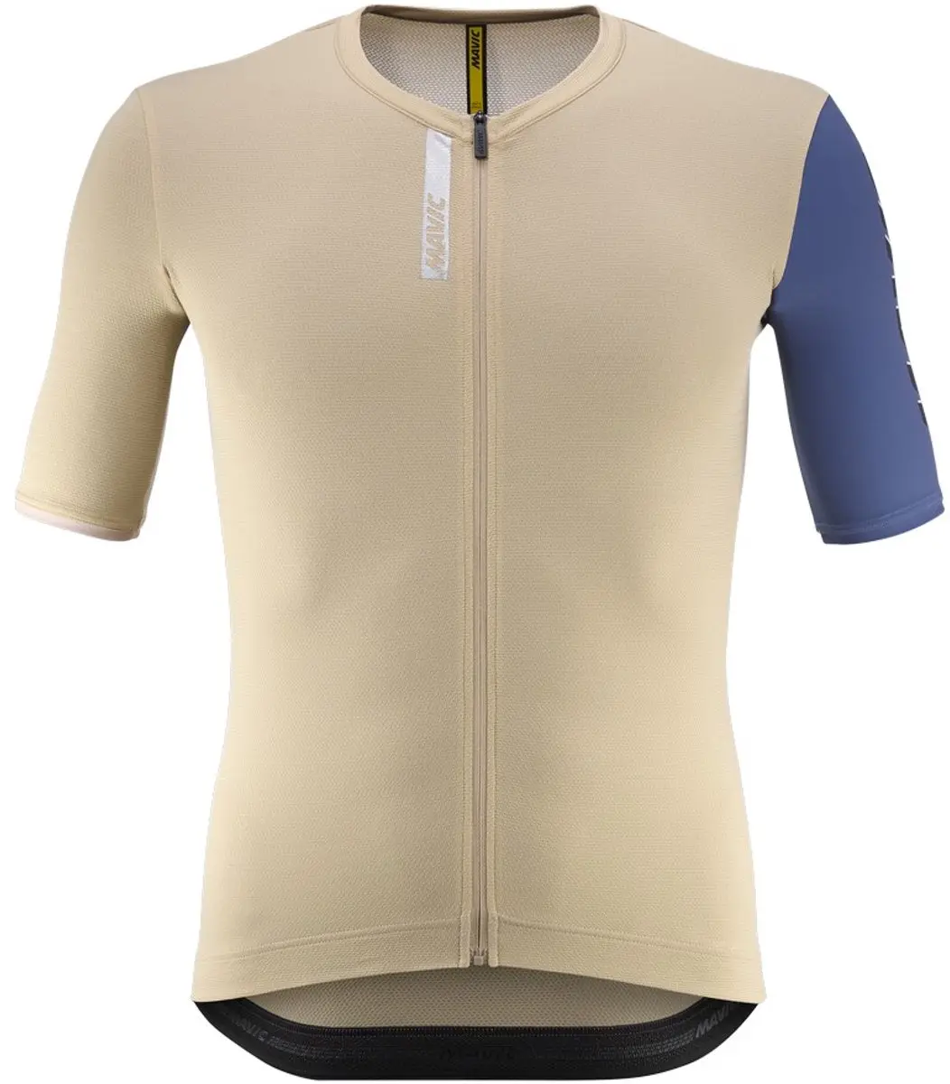 Mavic Essential Korte Mouw Wielertrui 2XL - White Pepper