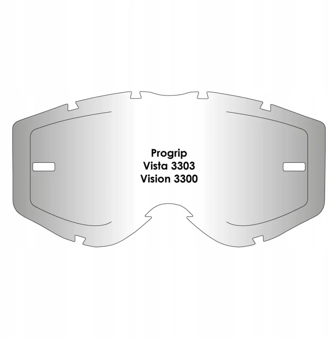Progrip Vista 3303 Luchtscherm Snelwissel Vizier Helder