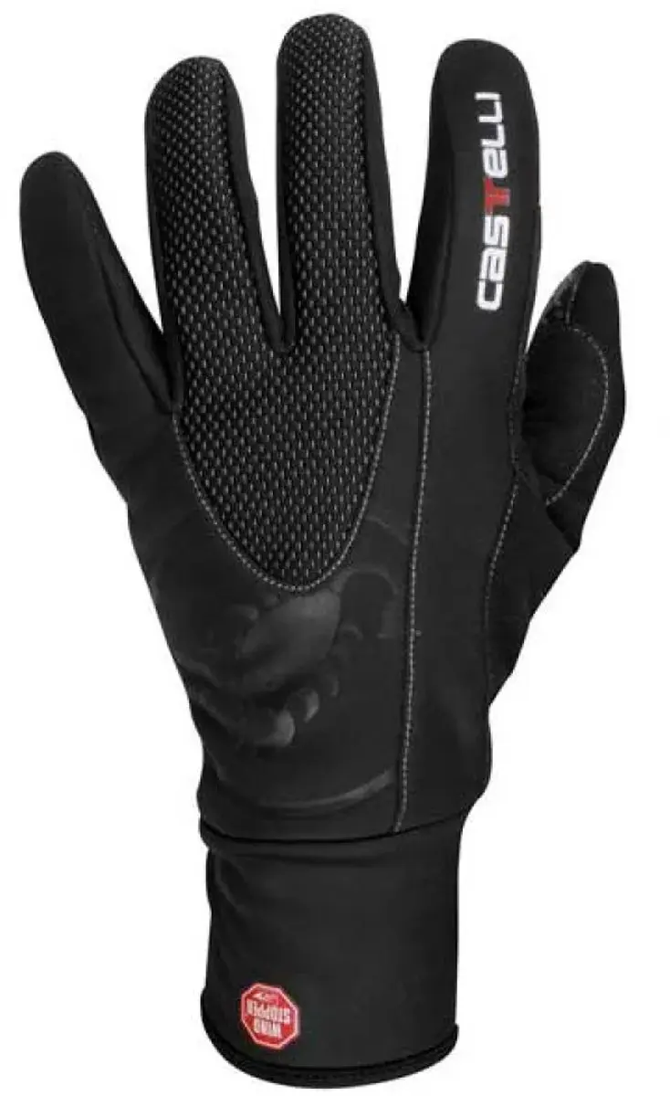 Castelli Estremo Gore-tex Infinium™ Windstopper® Handschoenen Zwart XS Man