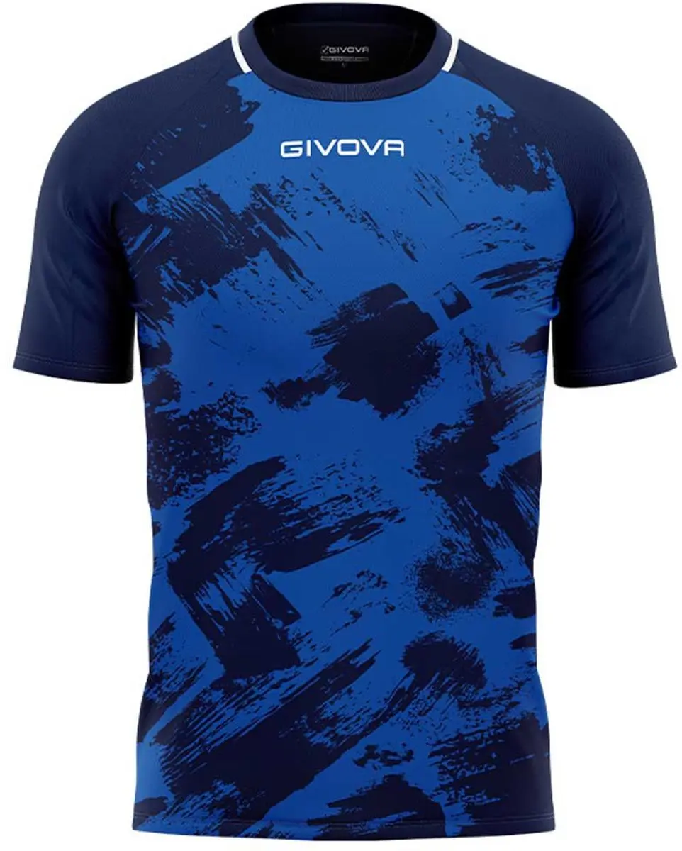 Sport-T-shirt Givova Art Interlock Koningsblauw 2xl