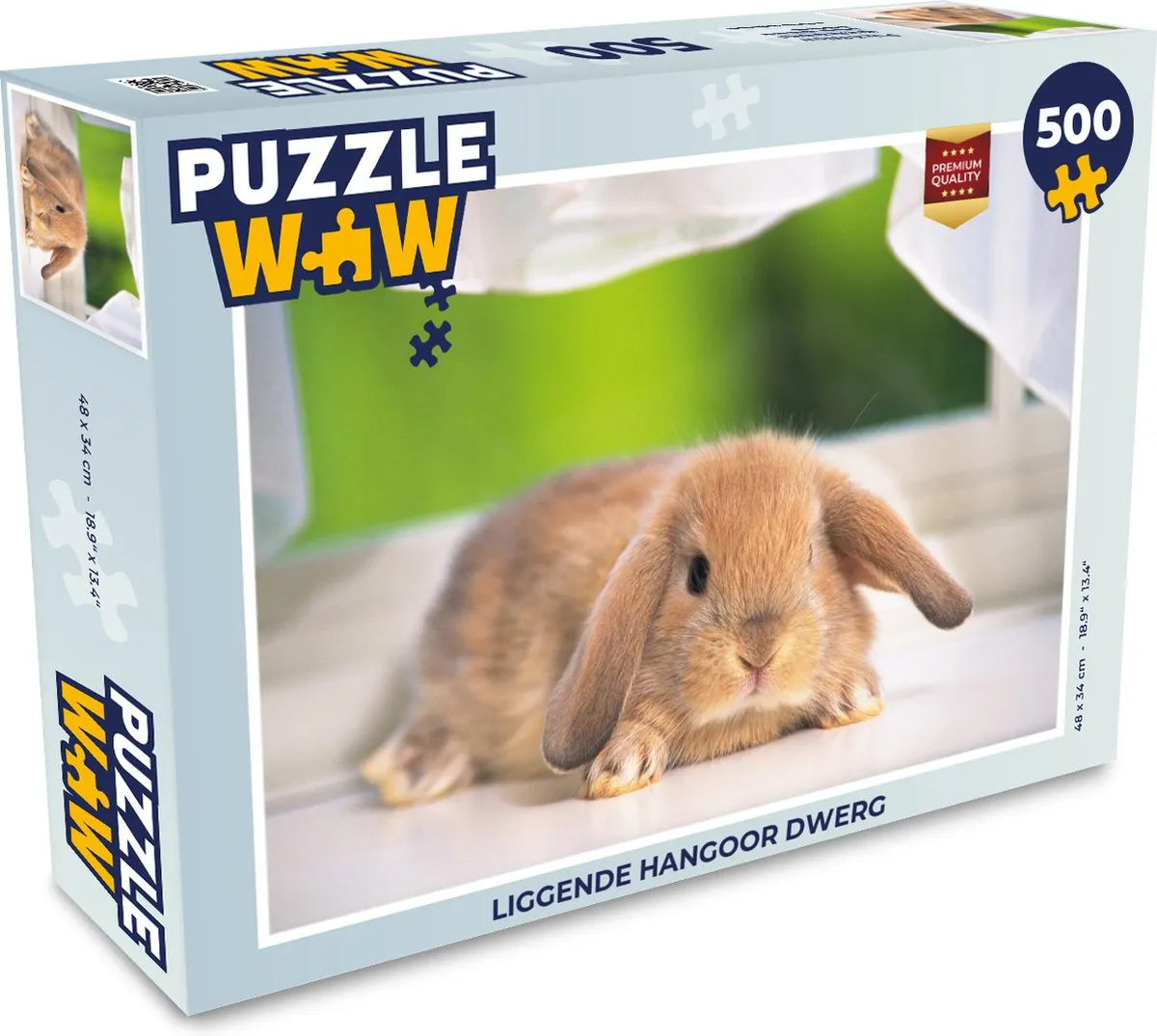 PuzzleWow Legpuzzel 500 Stuks