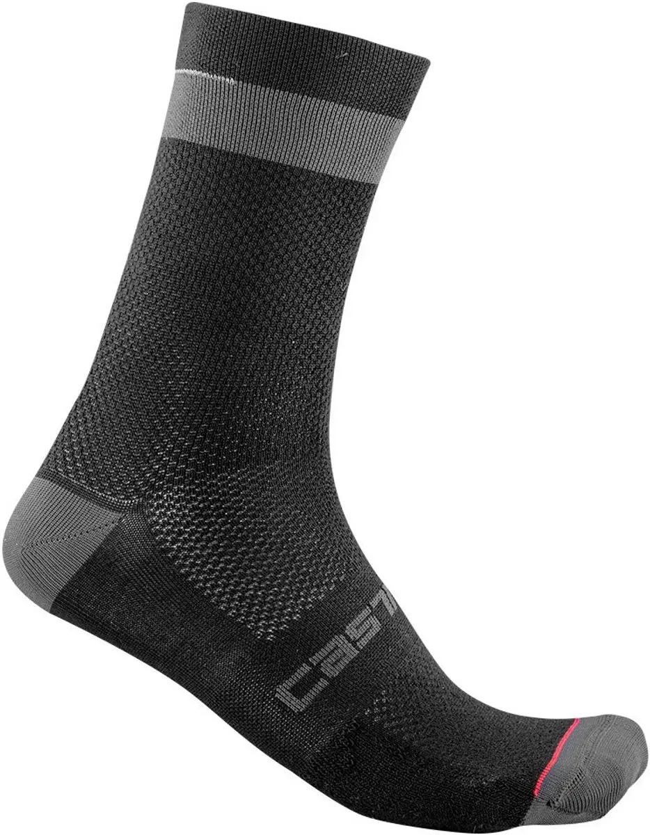 Castelli Alpha 18 Sokken Zwart EU 35-39 Man