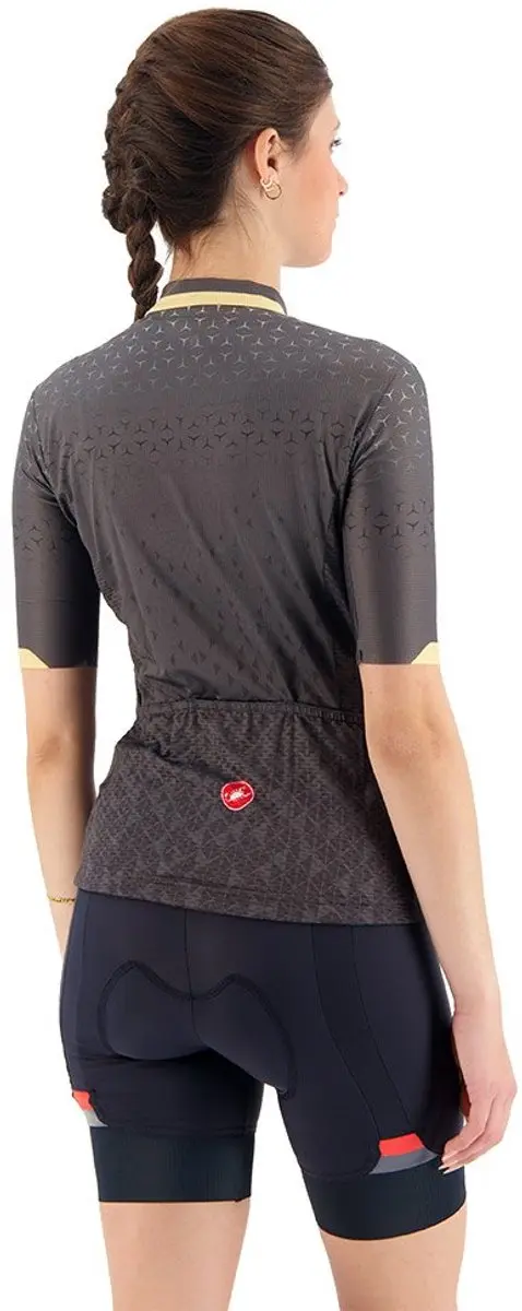 Castelli Pezzi Jersey Dames - Grijs Antraciet S