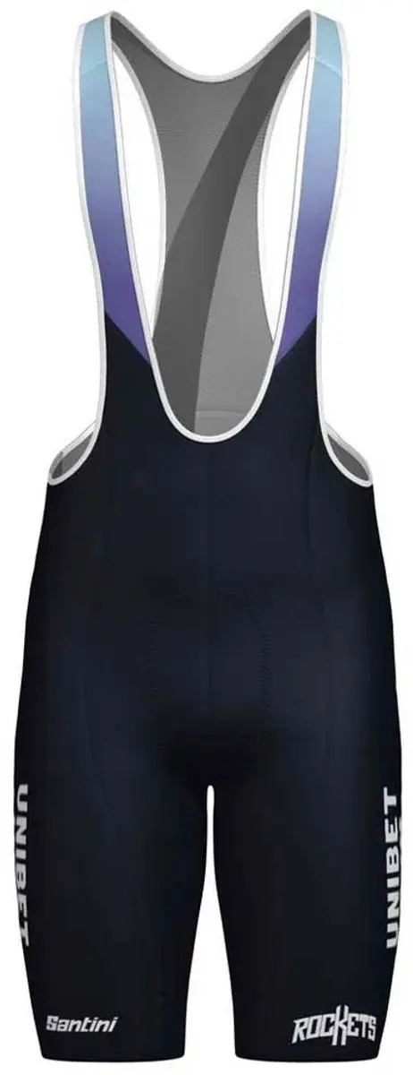 Santini Unibet Rockets 2025 Fietsbroek Zwart 2XL Man