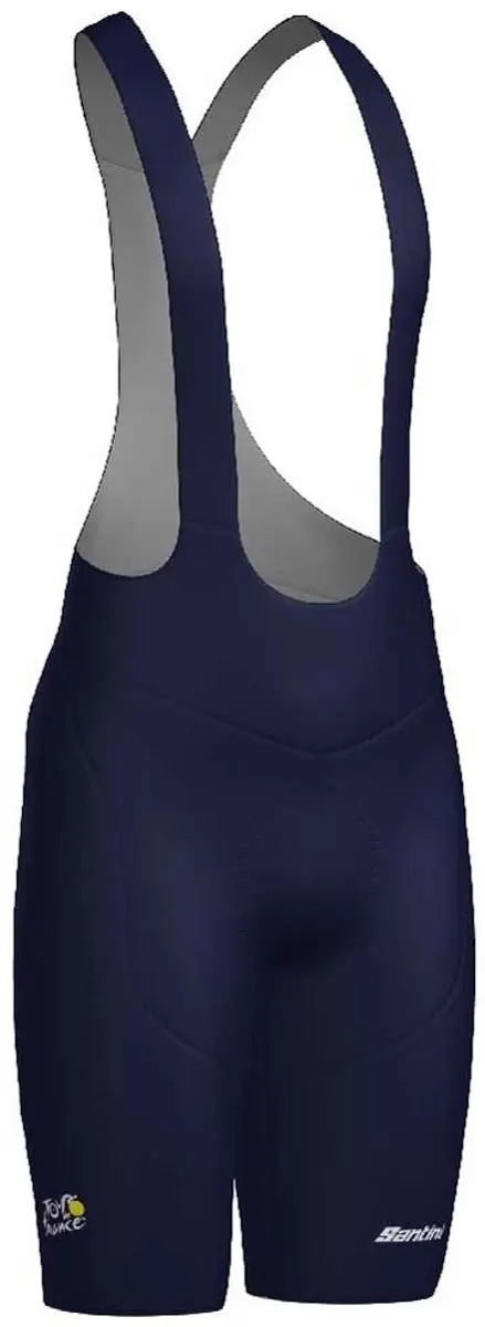 Santini Tdf Arrivée Arc De Triomphe 2025 Fietsbroek - S - Navy Blue - afbeelding 2 van 4