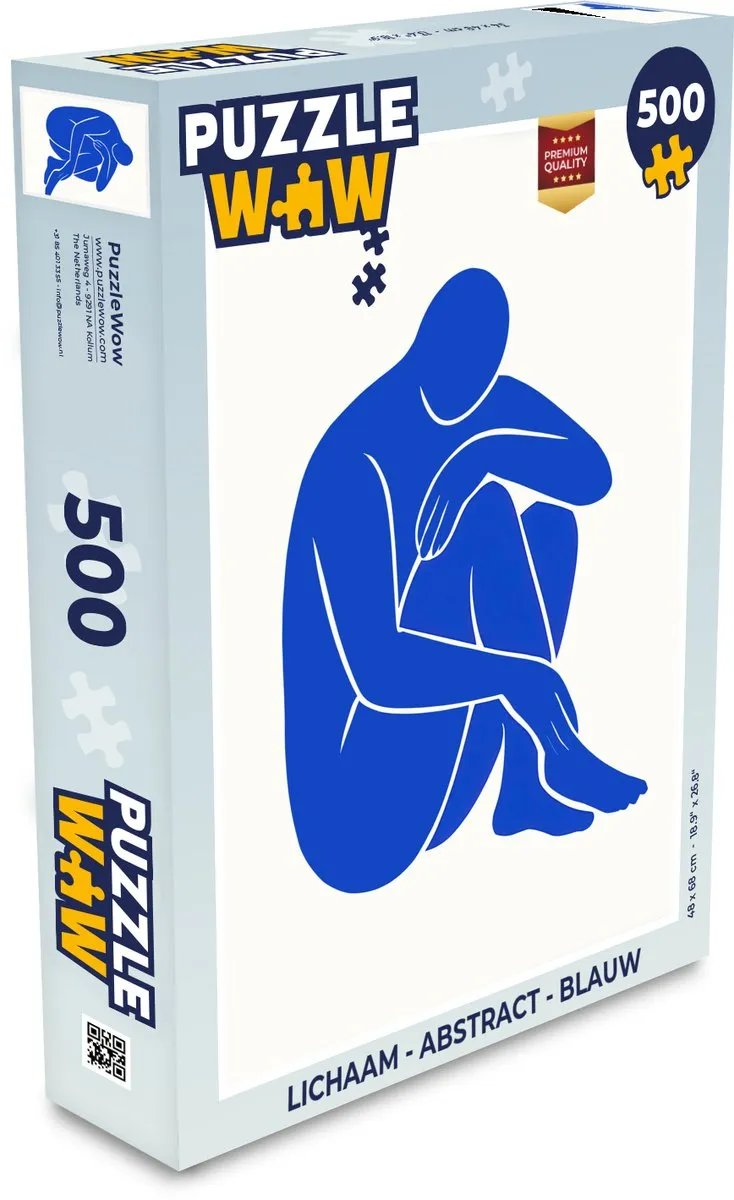 PuzzleWow Abstract Legpuzzel 500 Stuks