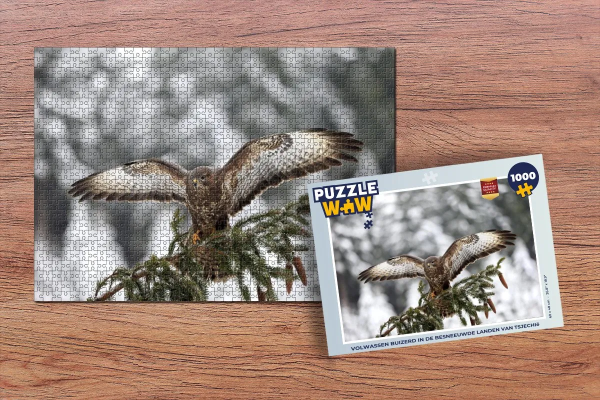 PuzzleWow Legpuzzel Volwassenen 1000 Stuks - Multicolor