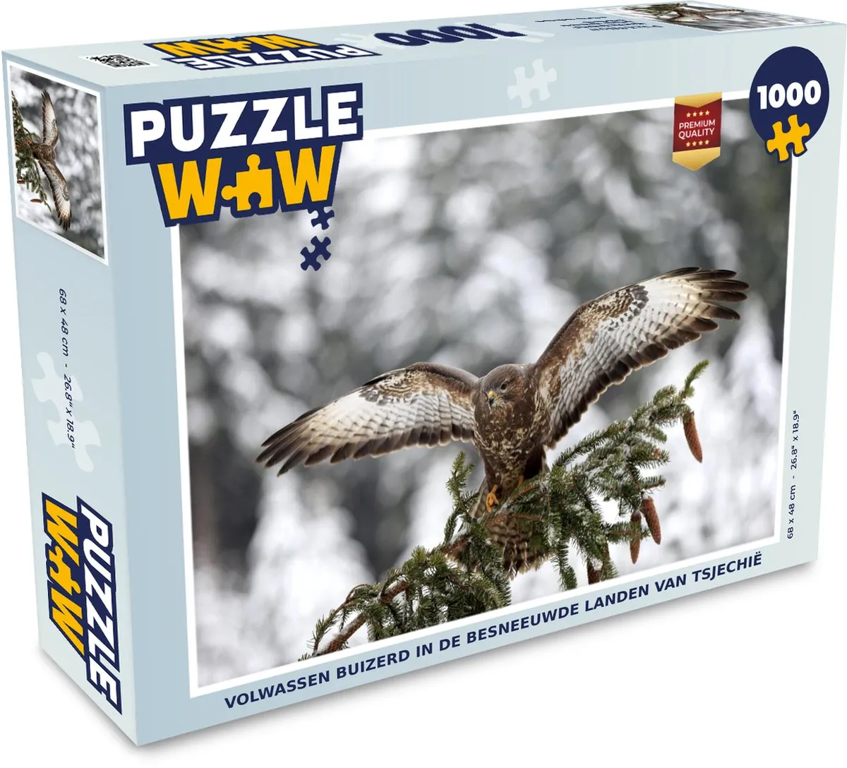 PuzzleWow Legpuzzel Volwassenen 1000 Stuks