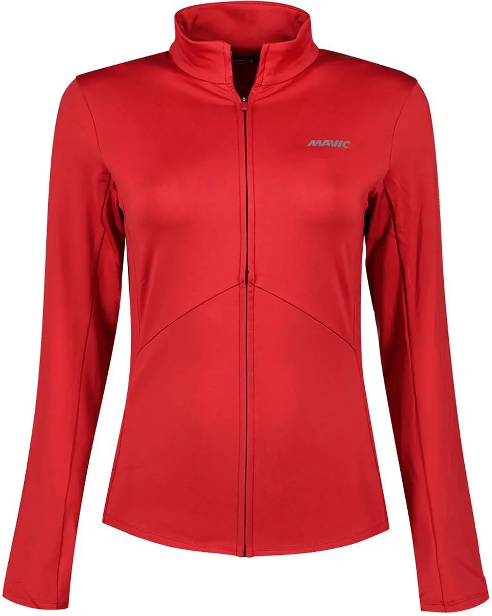 Mavic Sequence Thermo Trui Met Lange Mouwen Rood XS Vrouw