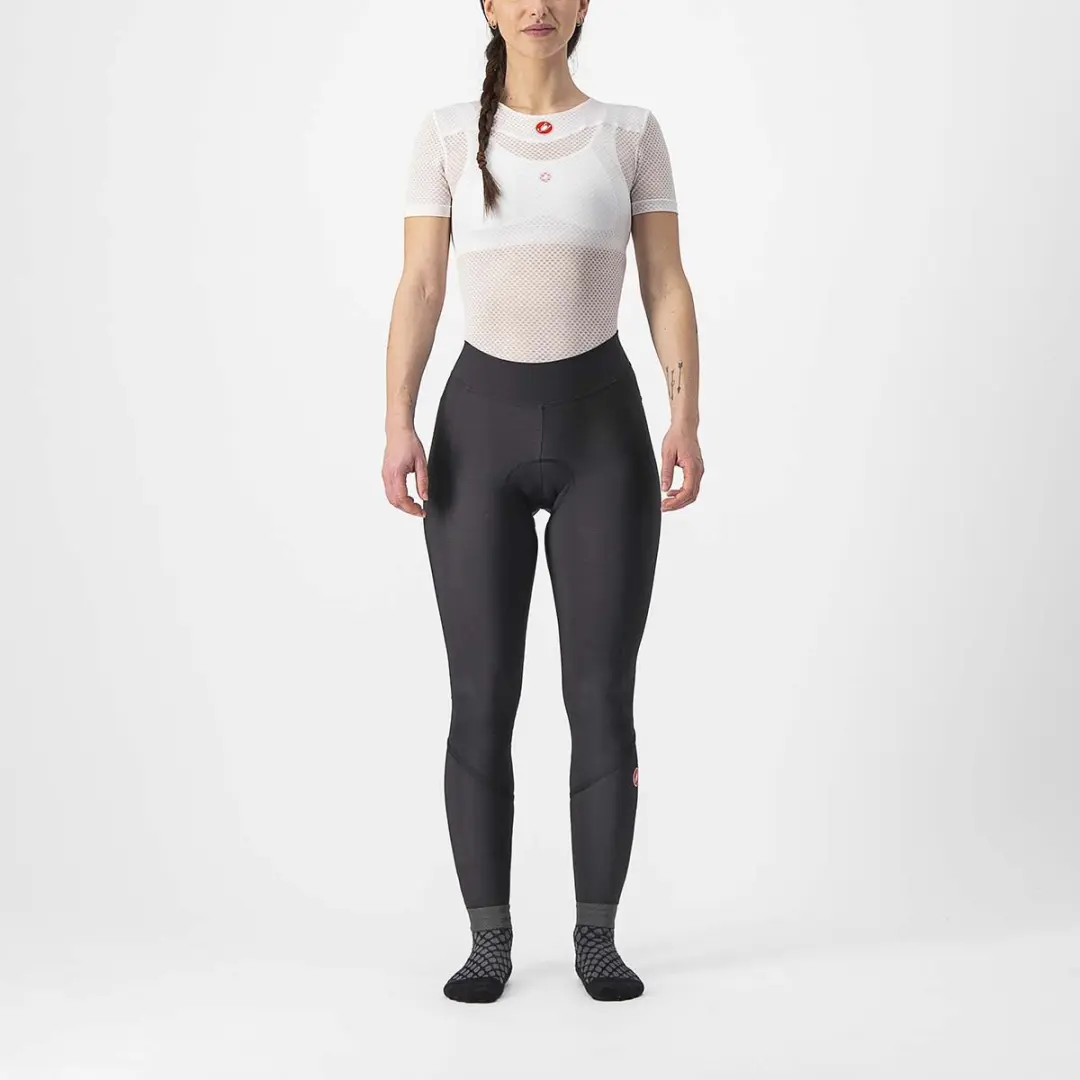 Castelli VELOCISSIMA THERMAL lange fietsbroek BLACK/BLACK REFLEX