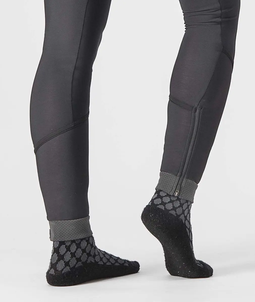 Castelli Velocissima Thermal Fietsbroek - Vrouwen L - Zwart met reflectie - afbeelding 4 van 6